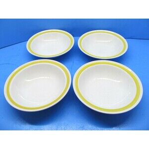 Chadds Ford Spring Meadow 7" Cereal Bowls Set Of 4 Bowls Appear Unused Excellent